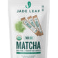 Jade Leaf Matcha Organic Ceremonial Grade Green Tea Powder - Farm Direct First Harvest - Single Serve Stick Packs - Authentic Ja