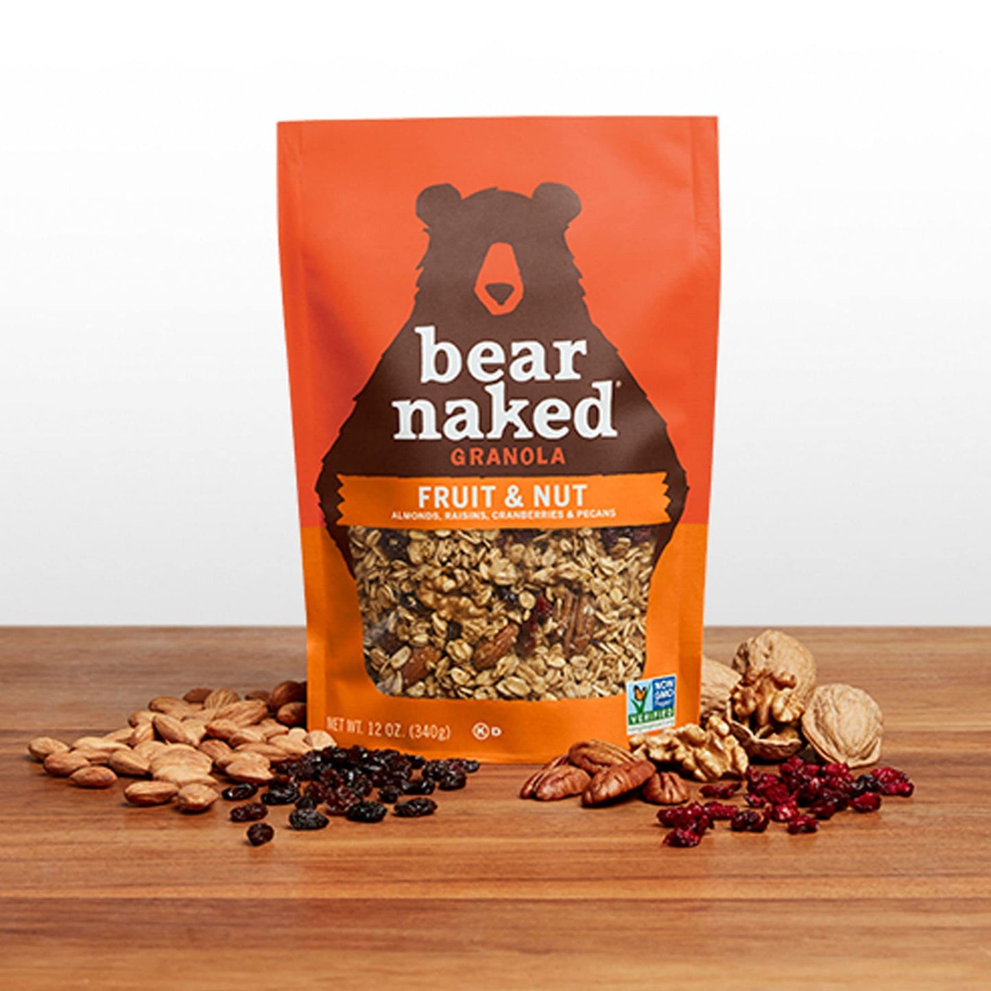 Bear Naked Granola Cereal, Fruit and Nut Medley, 12 Ounce (Pack of 6)