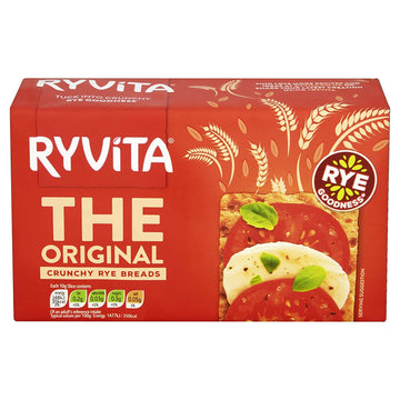 Ryvita Original Rye Crispbread, 8.8 Oz, 2 Pk