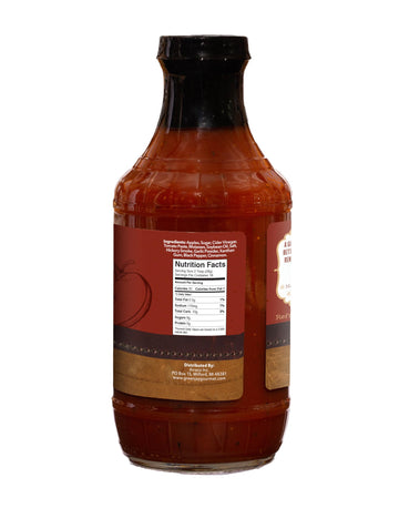 Green Jay Gourmet BBQ Sauce - Sweet Sampler - Smoky Orange, Apple Hickory & Peach spirit-inspired flavor - 19 Ounces, Pack of 3