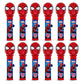 Pop Ups! Spiderman Lollipop Holder - 12 Lollipops With Cases - Individually Wrapped Candy Party Favors - Spiderman Candy - Bulk