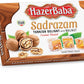 HazerBaba Turkish Delight Candy, Vegan Lokum with Walnut & Coconut, 16oz (454g), Halal, Kosher, Gourmet Snack Box