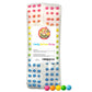 Candy Buttons Strips, Rainbow Buttons on Paper, Approximately 25 Strips of Fruit Flavor Vintage Dots Candies, Pastel Rainbow Can