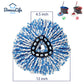 Bonuslife 8-Pack Mop Head For O-Ceda Rinseclean Spin Mop Refill 2-Tank System Only Easy Cleaning Microfiber Replacement