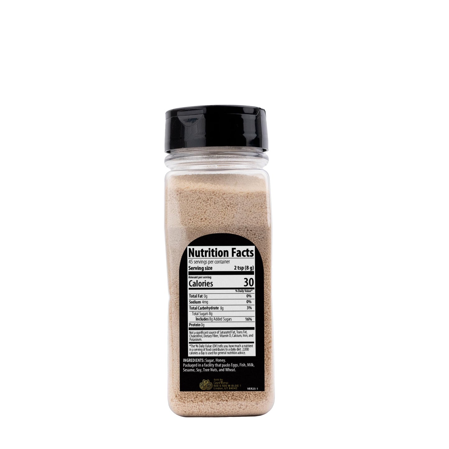 GranAroma Honey Granules, Sweet & Natural Flavor, Use in Baking, Tea, Smoothies (12.8 Ounce)