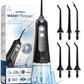 Cordless Water Flosser For Teeth  Gum Cleaning Dental Pick, 6 Tips Included, 4 Cleaning Modes, Ipx7 Waterproof, Rechargeable Wit