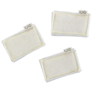 Eco-Friendly Plant-Based Scrubber, Set Of Three