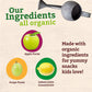 Peter Rabbit Organics Puree Fruit Apple Grape, 4 Oz