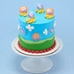 DecoPac Peppa Pig Cupcake Decorations, 24 Pack, 3D Food Safe Toppers, Plastic, Multi Color, Model 47705