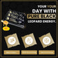 Black Leopard Honey Packs- 20 Gram Satchets - Pack of 10 - enhanced Pure Honey with Jelly Bee Pollen