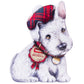 Walker'S Shortbread Wee Scottie Dog Shaped Cookie Gift Tin, All-Butter Shortbread Cookies, 7 Oz Tin
