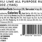 Oakland Dust Chili Lime All Purpose Rub 4.75 Oz (135G) Shaker Bottle