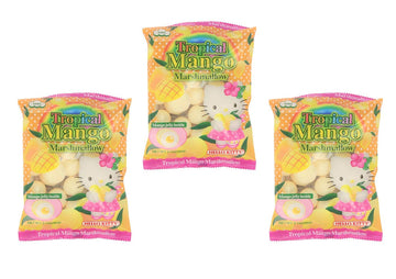 Hello Kitty Tropical Mango Marshmallow 90G, 3 Pack