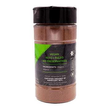 Freshjax Organic Spices (Allspice Ground - Large Bottle)