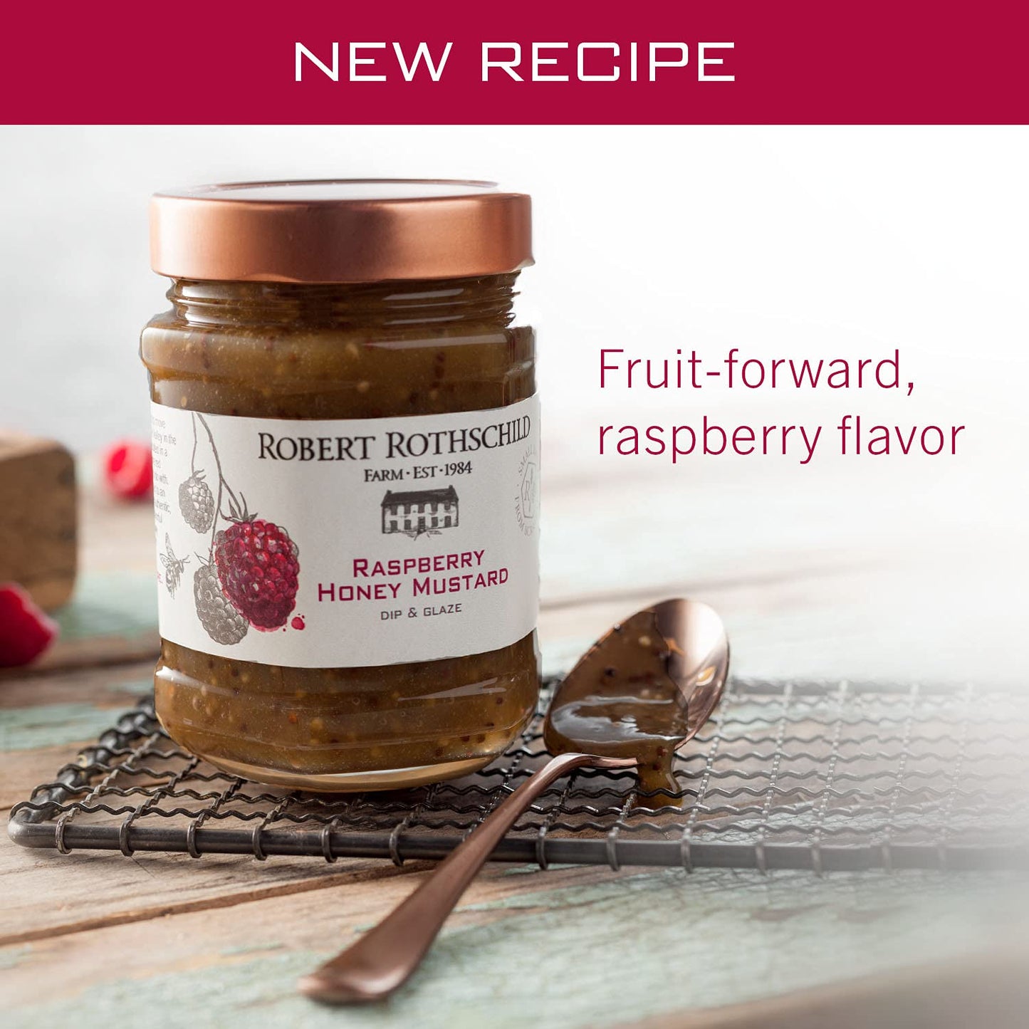 Rrf Dip Rasp Hny Mustard (6X12.50)
