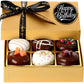 Hazel & Creme Birthday Cookie Gift - Gourmet Dark Chocolate - Kosher Vegan - 1 Count