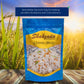 Shahzada Basmati Rice - Classic White, Aged, Aromatic, Vegan, Gluten-Free, 2lb Resealable Zip-Lock Bag