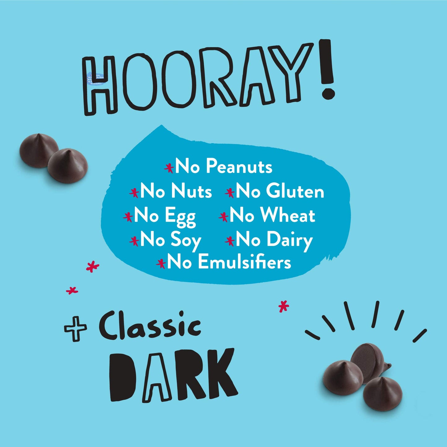 Pascha Bulk Organic Baking Mini Bitter Sweet Chocolate Chips, 70% Cacao, Allergen Free, Non-GMO, Vegan, 10 Pounds