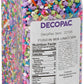 Decopac Unicorn Fusion Mix Candy Sprinkles, 27Oz, Fancy Sprinkles In Handheld Container, Edible Sprinkles For Celebration Cakes, Cupcakes, Cookies And Donuts