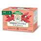 Tadin Hibiscus Herbal Tea, Caffeine Free, 24 Tea Bags, Pack of 6 Boxes