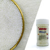 Edible White Pearl Sugar Sprinkles Candy 2mm Mini Pearls Cake Decorations Cupcake Toppers Cookie Decorating Perfect for Wedding 