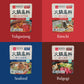 Wang Hot Pot Soup Base Variety Pack, 4 Flavors, 7.05 Ounce (Pack of 4)