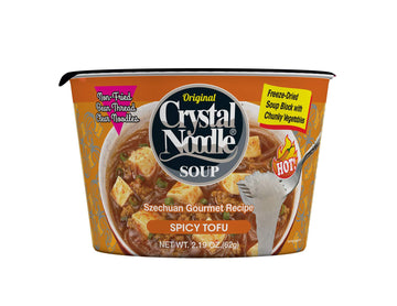 Crystal Noodle Soup, Spicy Tofu, (Pack of 6 Cups) 2.4 OZ