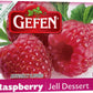 Gefen Raspberry Flavored Jello 3oz, Vegan Friendly, Easy to Prepare, Kosher for Passover