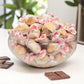 Premium Chocolate Saltwater Taffy Chewy Candy Rich Cocoa Flavor Bulk 1 Lb Bag 60+ Pieces Individually Wrapped, Nut & Gluten Free