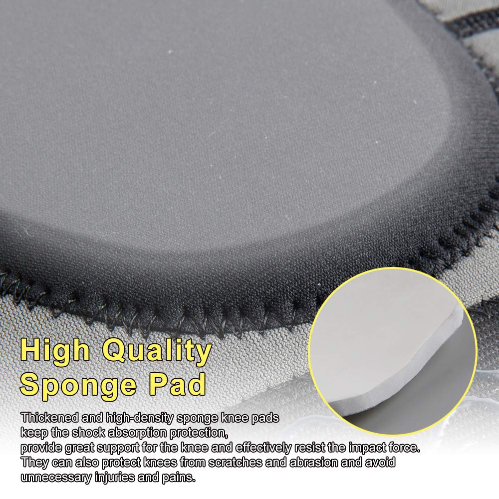 Hueglo Protective Knee Pads For Dancers,Volleyball Knee Pad For Girls,Soft Sponge Knee Pads For Avoid Floor Burns & Bruising,1Pa