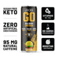 Origin Jocko GO Energy Drinks - Sugar Free, KETO, Vitamin B12 & B6, 12 Fl Oz, 12 Pack, POMR Flavor