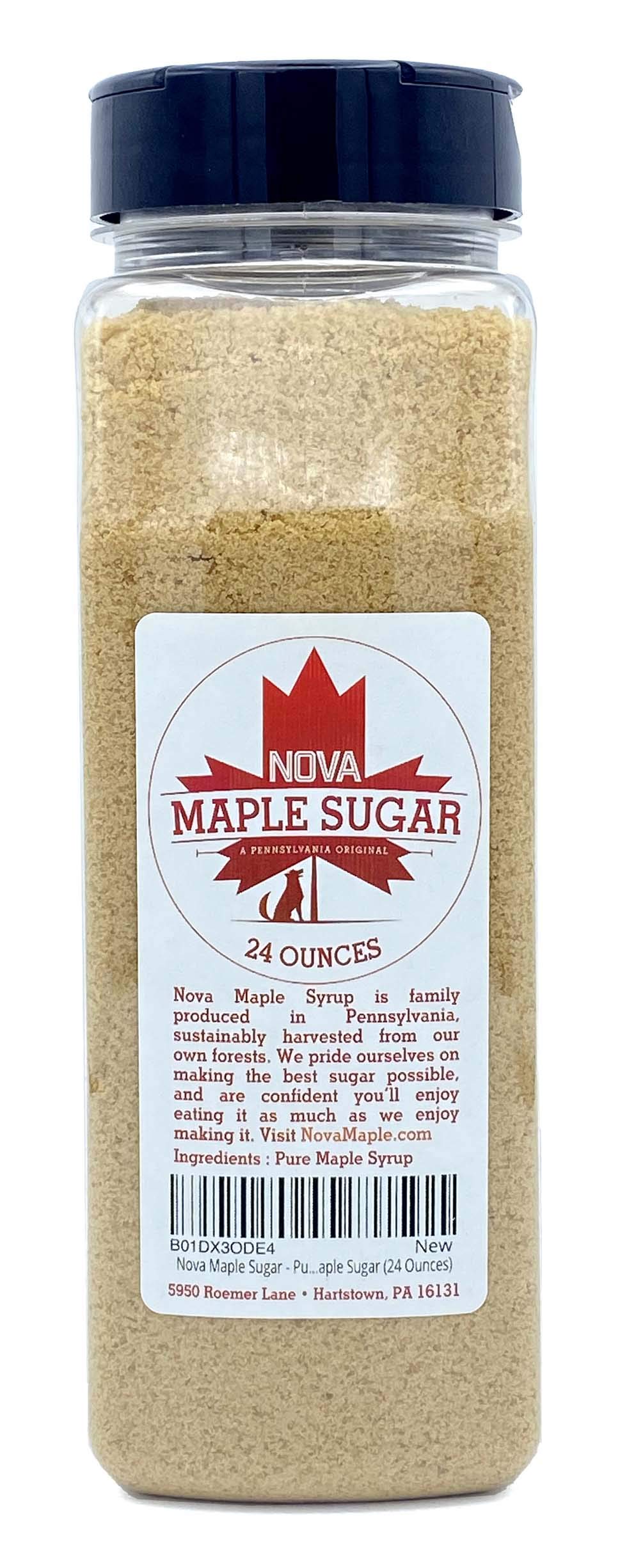 Nova Maple Syrup Pure Grade-A Maple Sugar, 24 Ounces