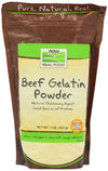 Now Foods Beef Gelatin Natural Powder 1 Lb (Pack Of 2)