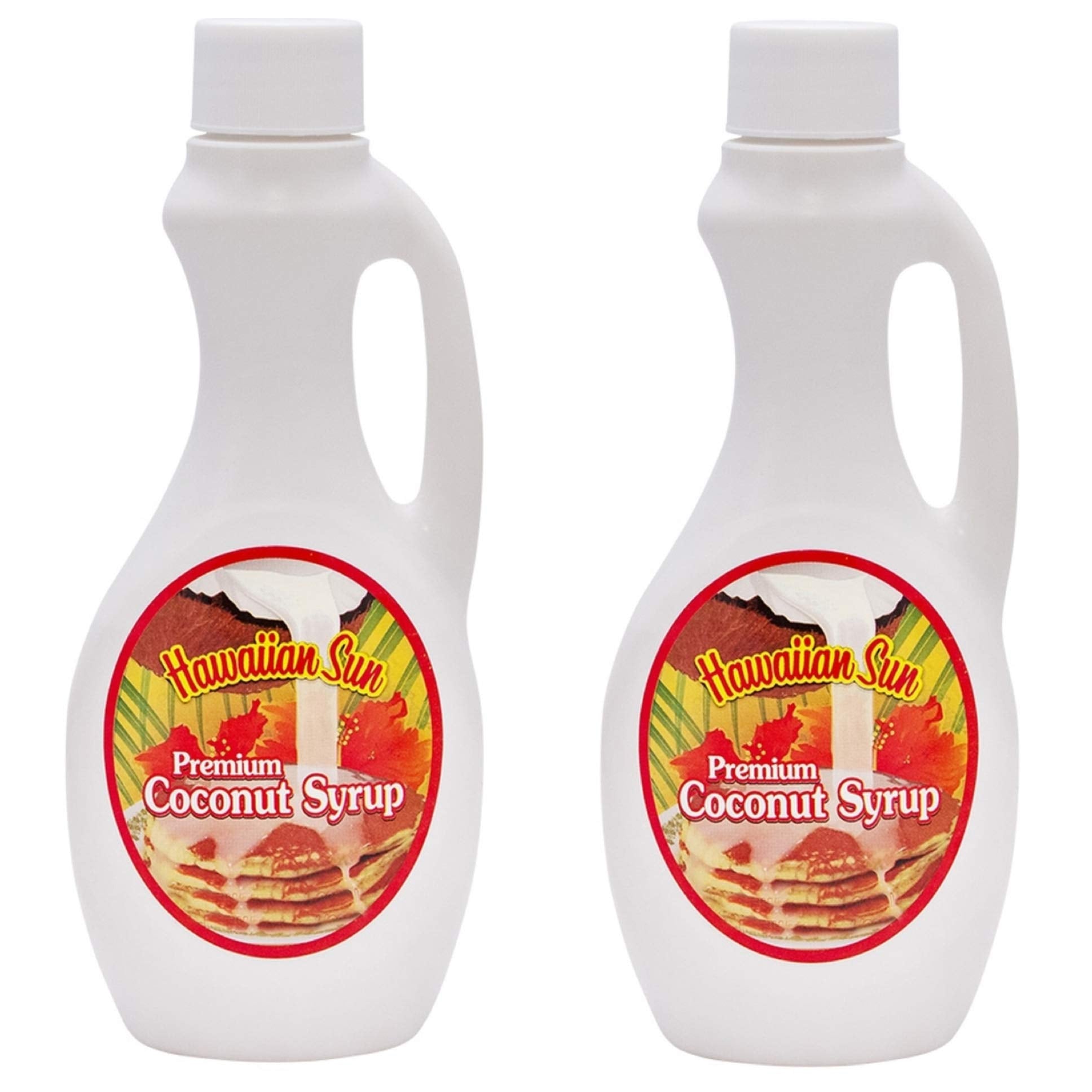 Hawaiian Sun Premium Coconut Syrups, 8.3 fl. oz., Mini Bottles, Pack of 2
