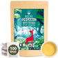Wt Weetee Organic White Tea Bags, Organic Pure White Tea 100 Count, Mellow & Smooth, Perfect For Hot Or Iced Tea