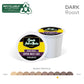 Chock Full oNuts Dark Roast Coffee K-Cup Pods, 12 Count (Pack of 6)