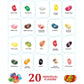 Jelly Belly 20-Flavor Christmas Gift Box