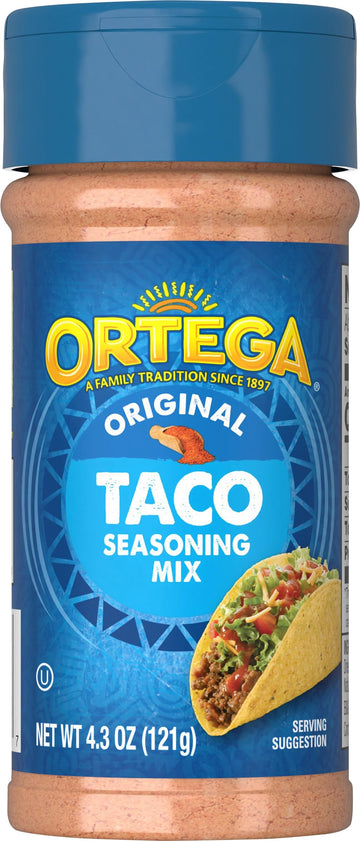 Ortega Seasoning Mix, Taco Seasoning, 4.3 Ounce (Pack of 6)