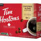 Tim Hortons Original Blend Medium Roast Coffee K-Cup Pods, 24 Count, Compatible with Keurig Brewers, Red
