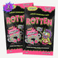 Rotten Sour Gummy Cruncheez - Low Sugar, Low Calorie, 5g Gut-Friendly Prebiotic Fiber, Gluten Free Candy, No Artificial Dyes - 5