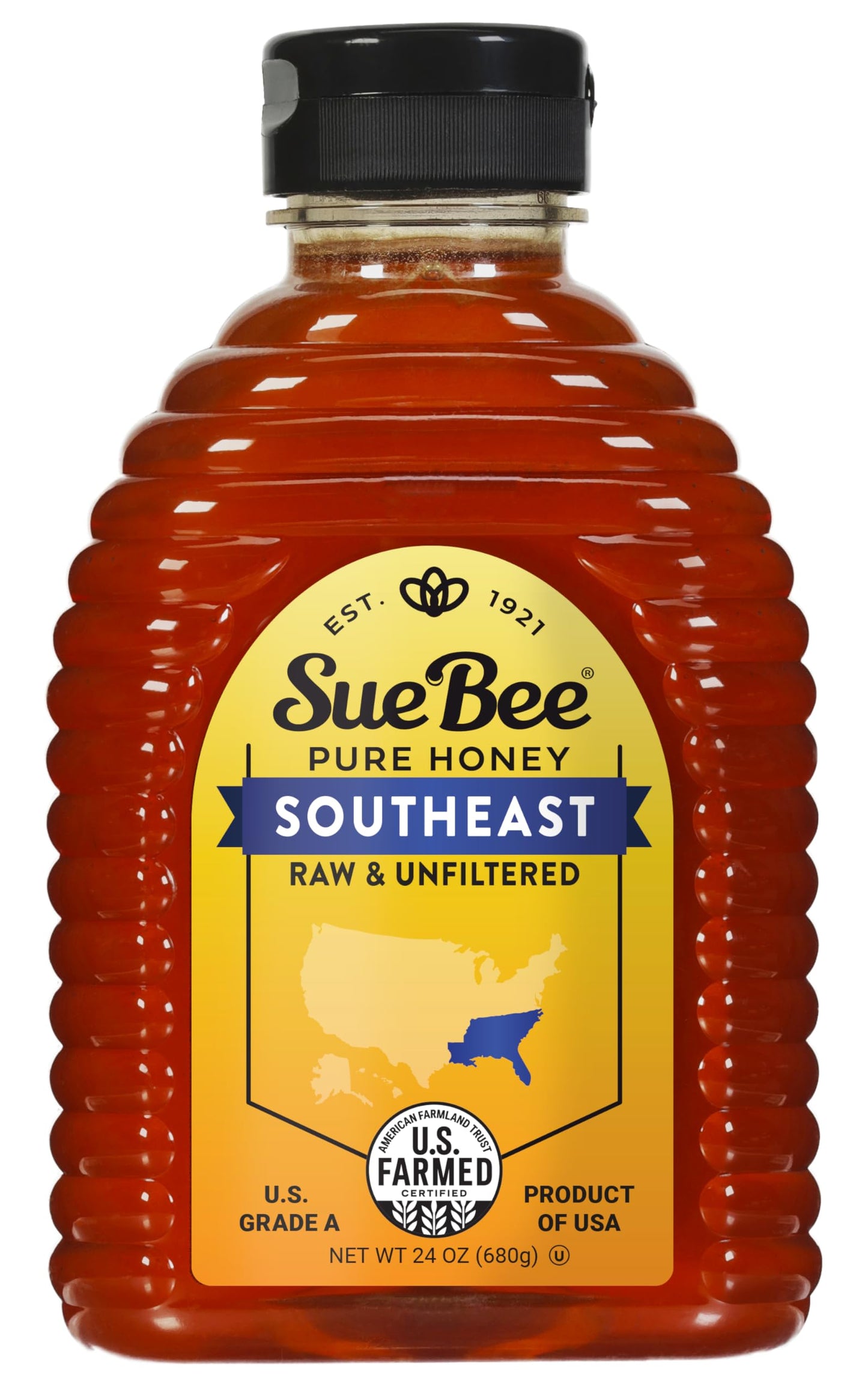 Sue Bee Honey Strained Unfiltered Co-op Honey 24 Oz Pack of 1