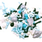 NCS Blue, Silver, White, and Black UFO Spaceship Edible Candy Sprinkles, 8 ounces - Great for Cupcakes, Cookies, Cakes, Cakes Po