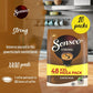 Senseo Strong Dark Roast Coffee Pods, 48 Count (Pack of 10) - Single Serve Coffee Pods Bulk Pack for Senseo Coffee Machine - Com
