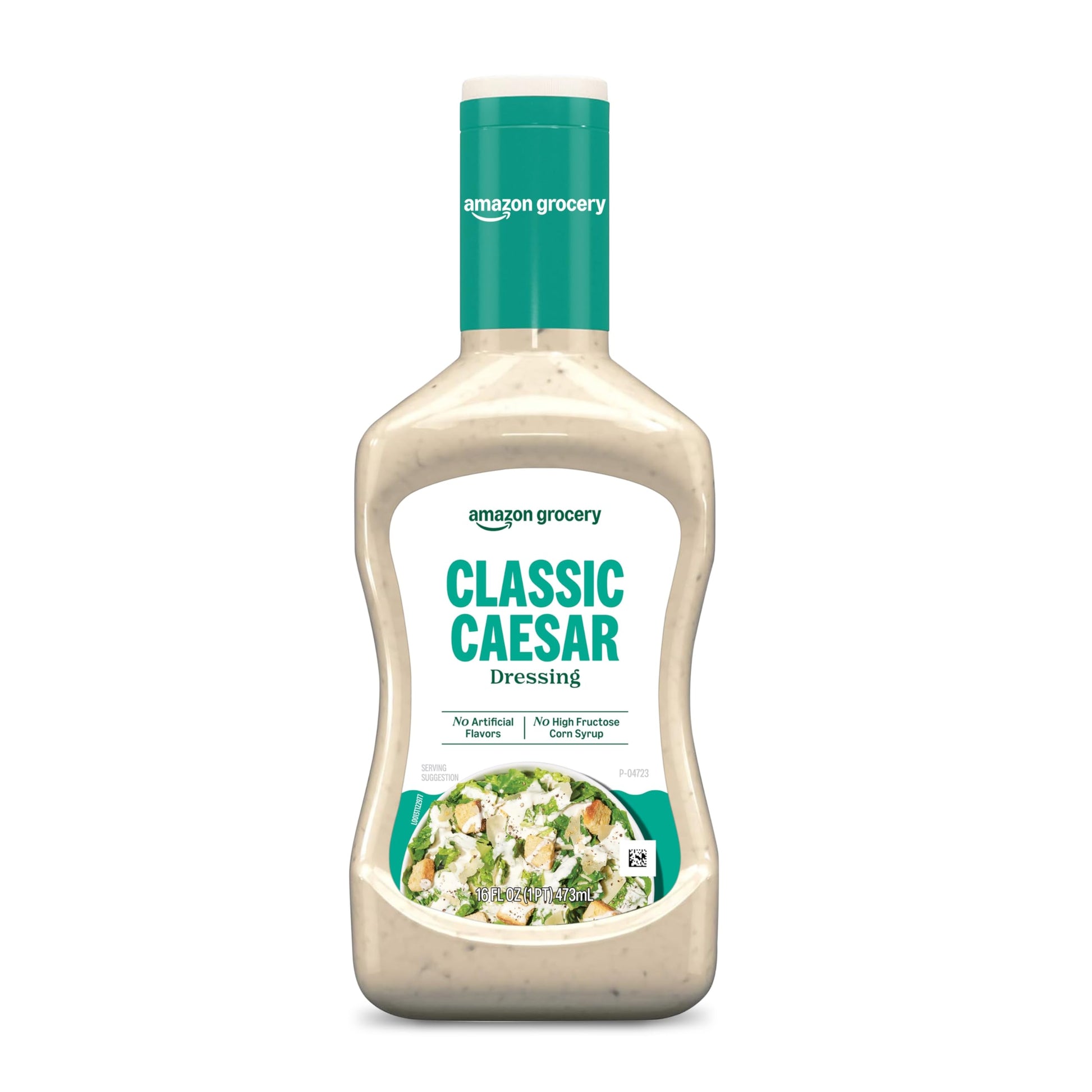 Happy Belly Creamy Caesar Dressing, 16 Fl Oz, Pack of 1
