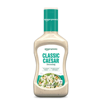 Happy Belly Creamy Caesar Dressing, 16 Fl Oz, Pack of 1