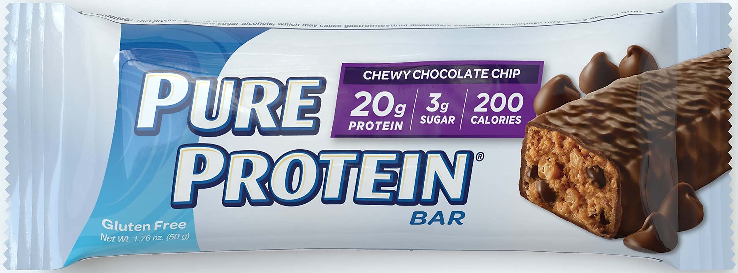 Pure Protein High Protein Bar Chewy Chocolate Chip - 6 CT – Groceryeshop