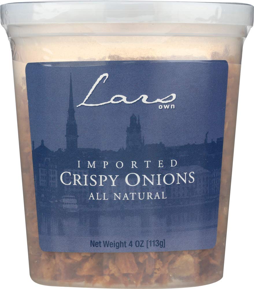 Lars Own Imported Crispy Onions 4 Ounce Package (Pack Of 2)