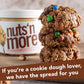 Nuts N More Chocolate Chip Cookie Dough Peanut Butter Spread - High Protein, Low Carb, Low Sugar, Gluten Free, Non-GMO, All-Natu
