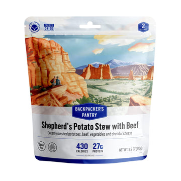 Backpacker'S Pantry Shepherd'S Potato Stew With Beef - Freeze Dried Backpacking & Camping Food - Emergency Food - 27 Grams Of Pr