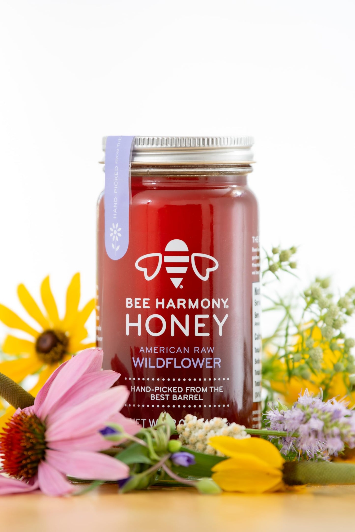 Bee Harmony Honey 3 Pack Variety Pack, 36 Ounce (Clover, Wildflower And Orange Blossom)